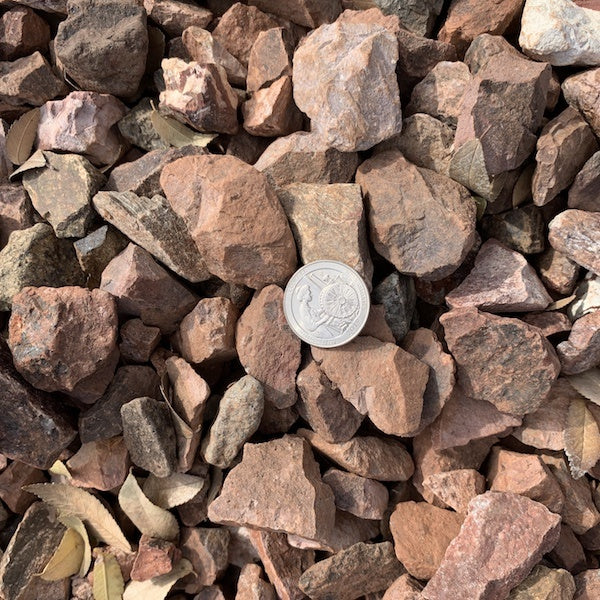 Jesse Red Decorative Rock