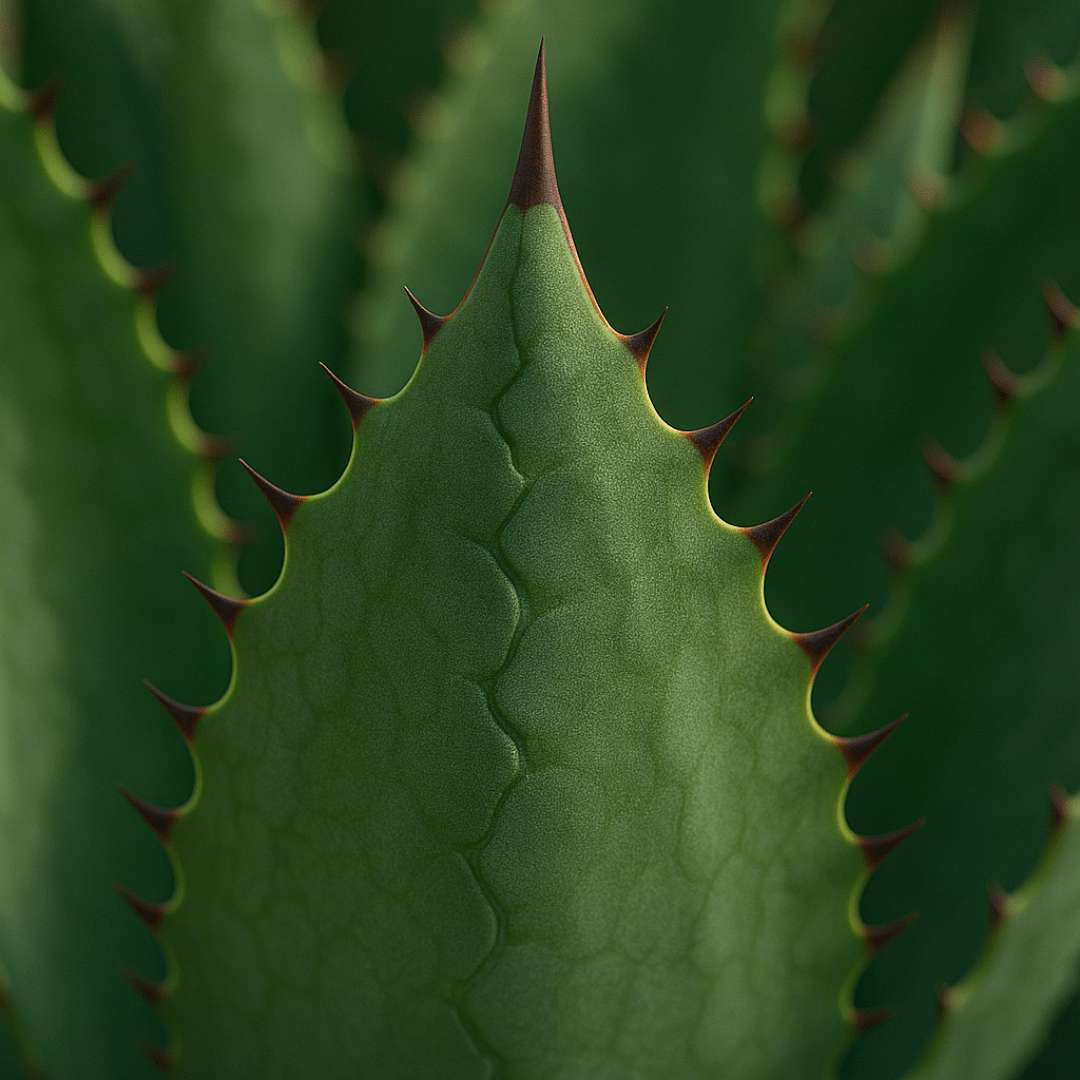Jaws Agave (Agave gentryi 'Jaws') large green rosette with scalloped toothed leaves — Phoenix, AZ