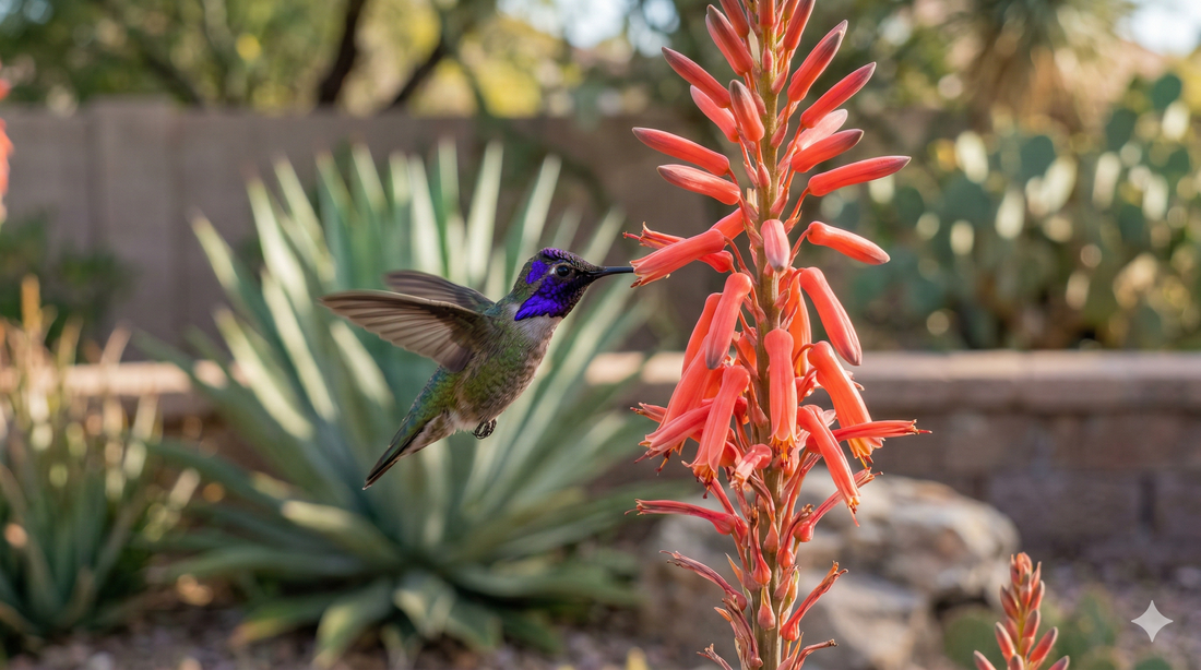 How to Create a Hummingbird & Pollinator Garden in Phoenix, AZ