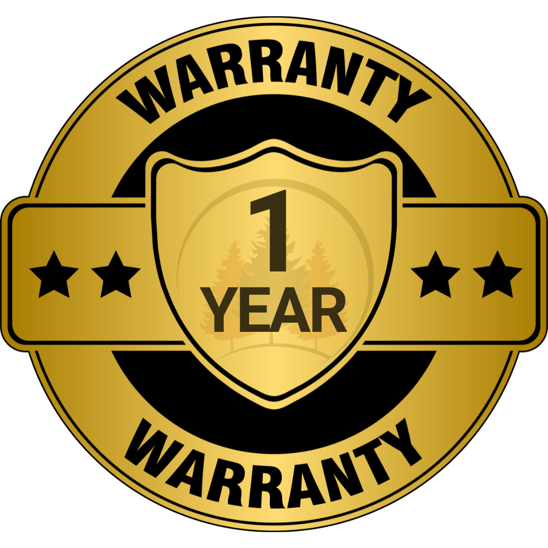 1-Year No Questions Asked Warranty for Orders $100-$300