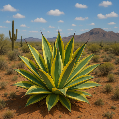 Agave 'Butterfingers'