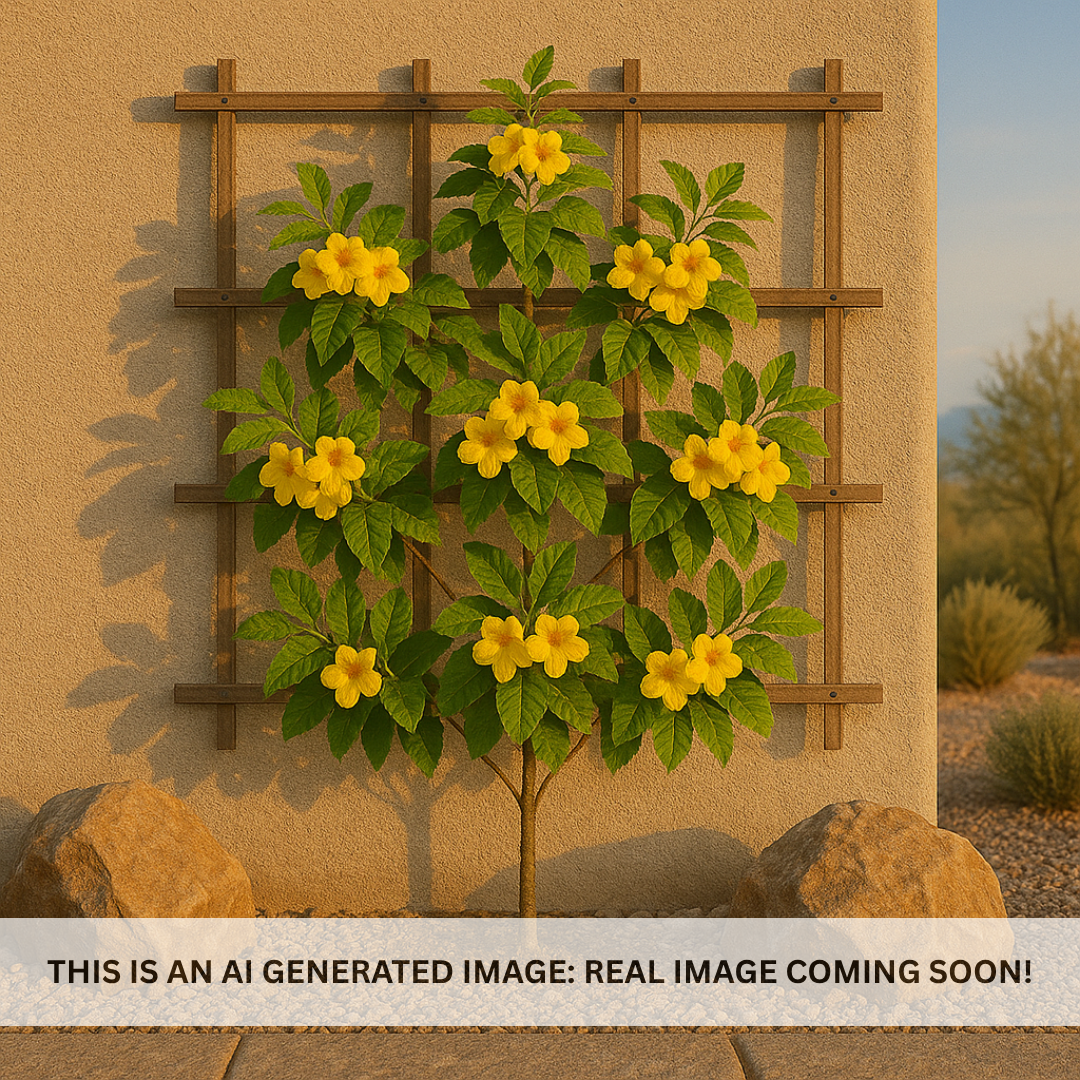 Arizona Yellow Bells (wide leaf) Espalier