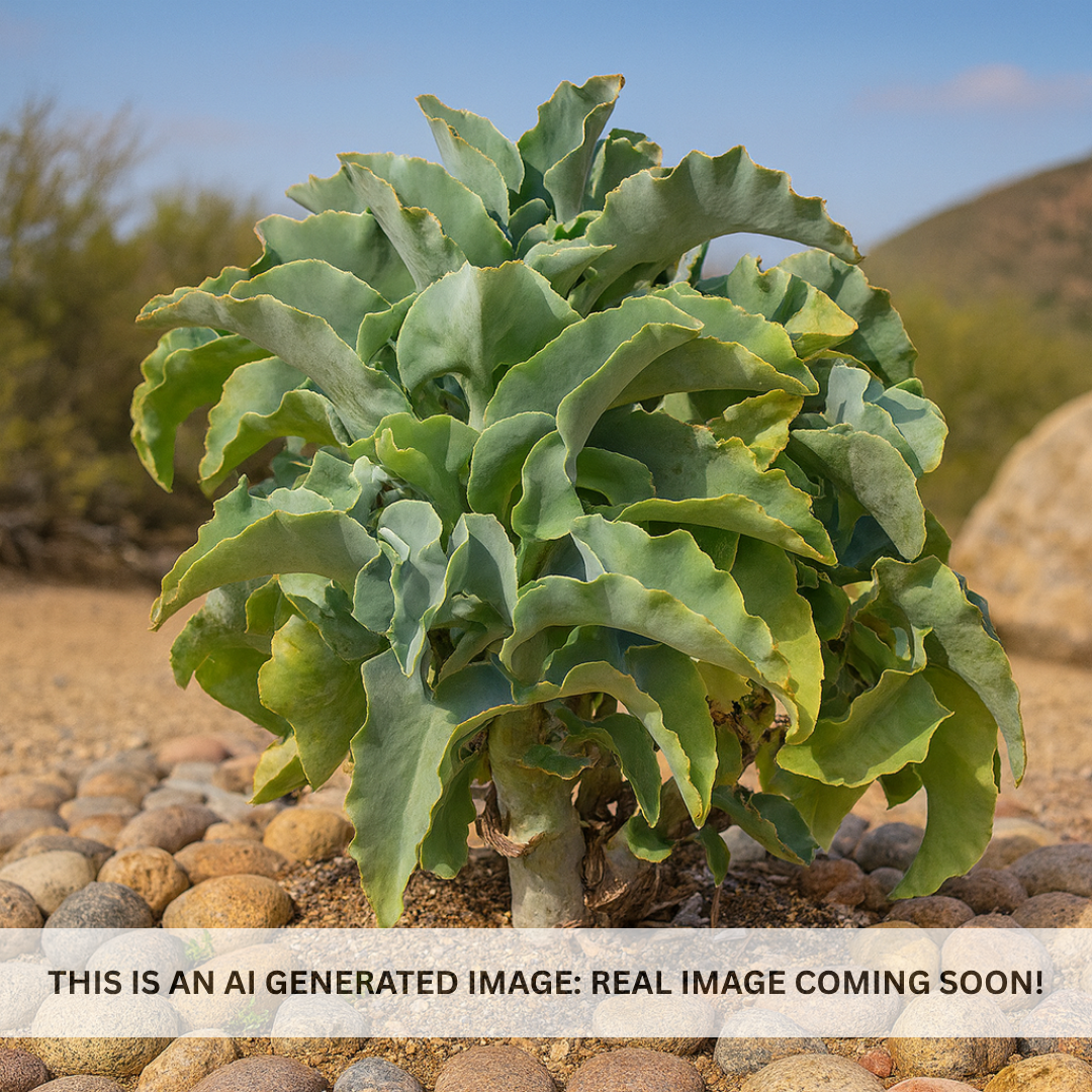 Blue Slick Elephant's Ear