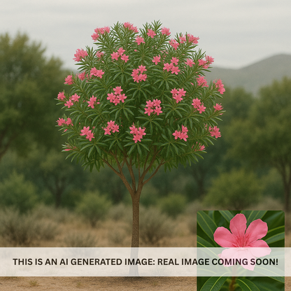 Pink Oleander Tree