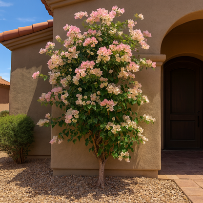 Pink Pearl Bougainvillea Espalier