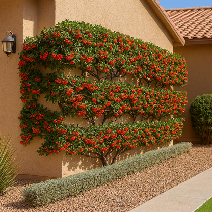 Pyracantha Espalier