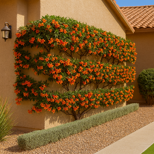 Tangerine Beauty Cross Vine Espalier
