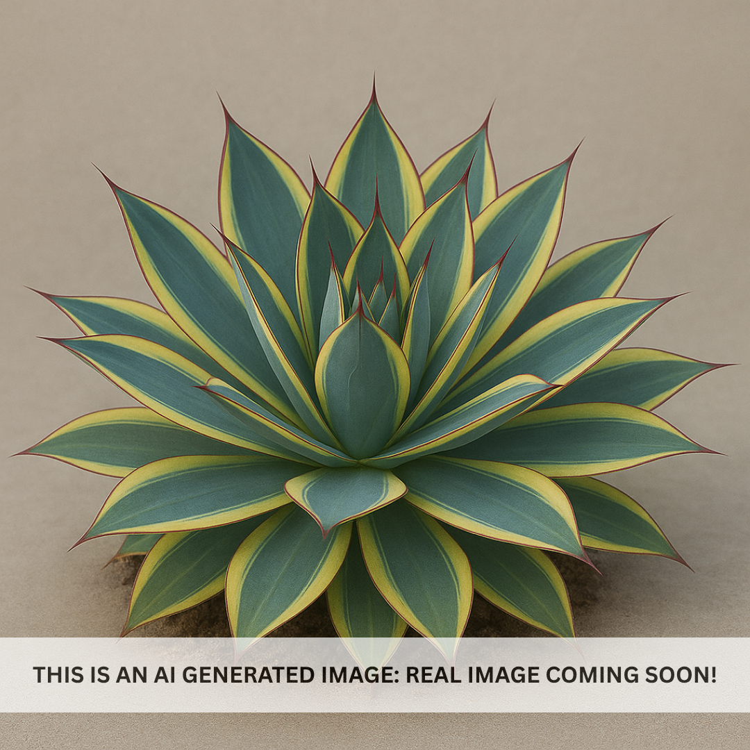 Variegated Blue Glow Agave