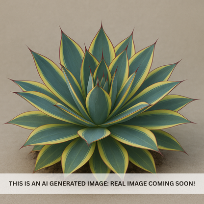 Variegated Blue Glow Agave