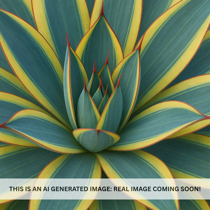 Variegated Blue Glow Agave