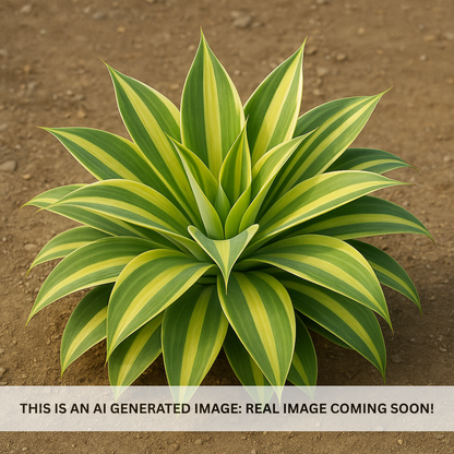 Variegated Foxtail Agave