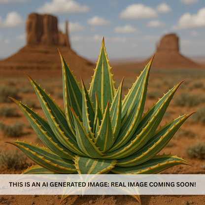 Variegated Gold Tooth Aloe