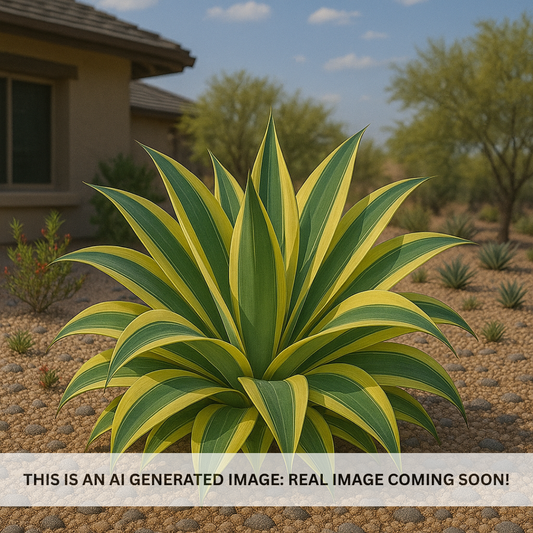 Variegated Tropical Agave