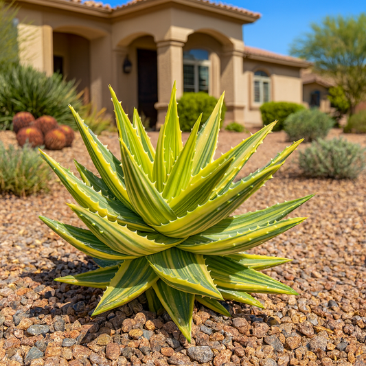 Variegated Gold Tooth Aloe
